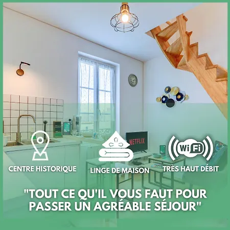 Le Cocaan - Hypercentre - Moderne & Confortable - Rent Immo Lejlighed Dijon